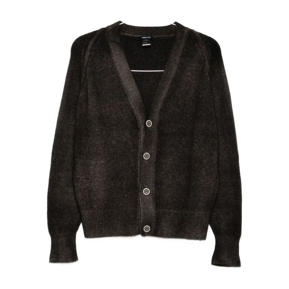 Avant Toi Women Wool And Cashmere V-Necked Cardigan